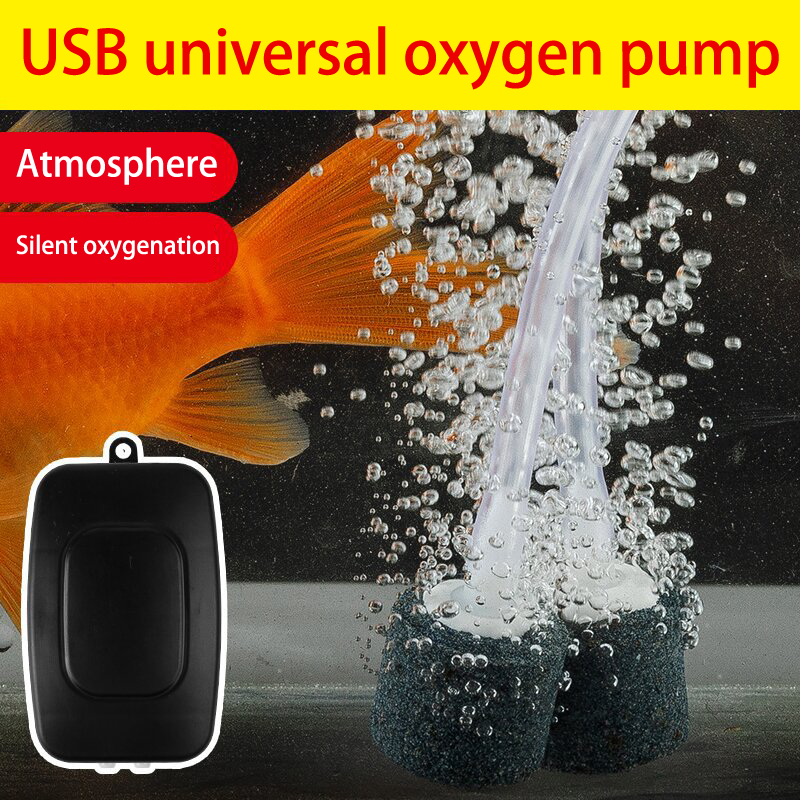 Aquarium Fish Small - Mini Aquarium Luchtpomp Kit Zuurstofpomp Usb