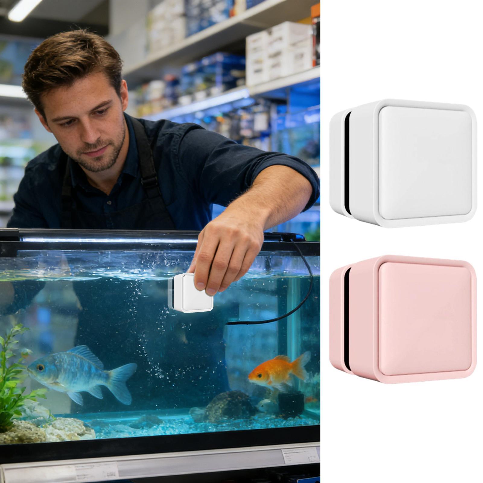 Algae Scraper Blade - Magnetische aquariumreiniger Dubbelzijdige schraper voor glas