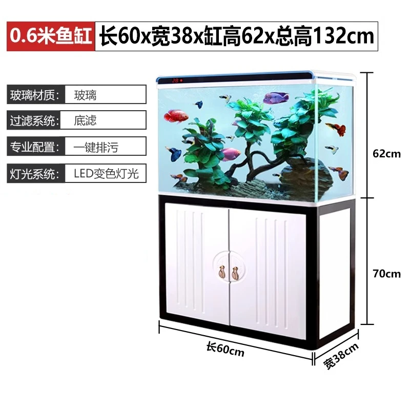 Aquarium Fish Dragon - X5-20 ultra-wit glazen bodemfilter grote en