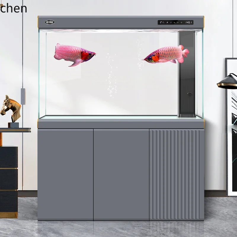 Aquarium Fish Dragon - Viskom Woonkamer Ultrahelder Glas Groot Aquarium