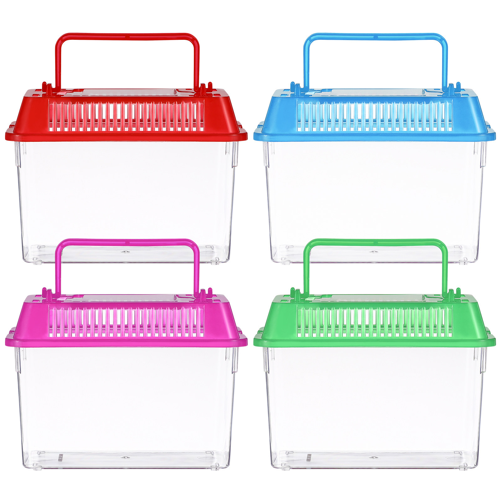 Fish Toy In Aquarium - Handzame mini-visbak van plastic, draagbaar aquarium