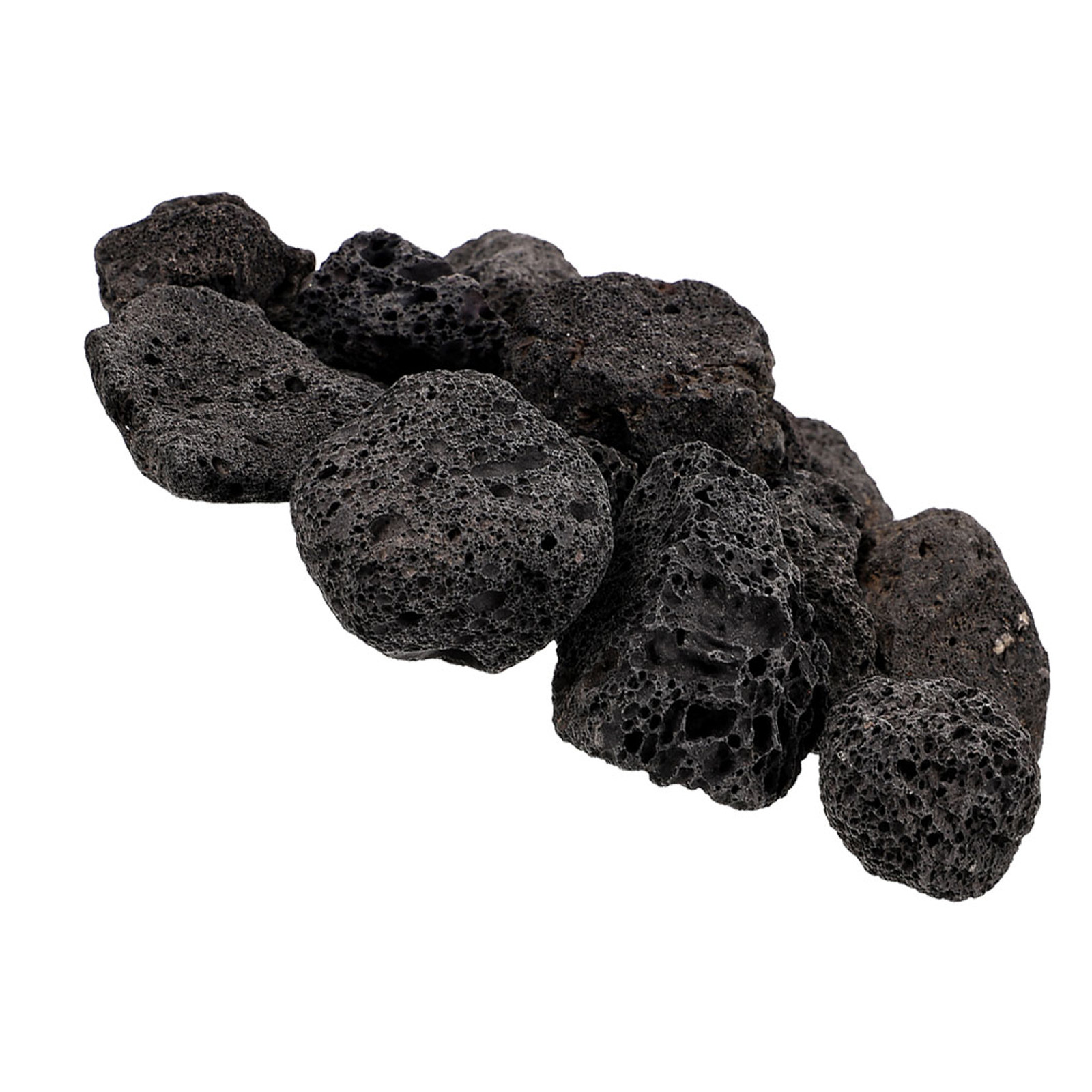 Aquarium Fish Small - 1Pack Natuurlijke vulkanische stenen Lava-rotsen Kleine