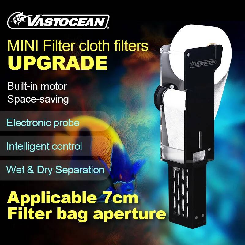 Box Fish In Aquarium - VASTOCEAN Mini Aquarium Doek Papierrollen Automatische