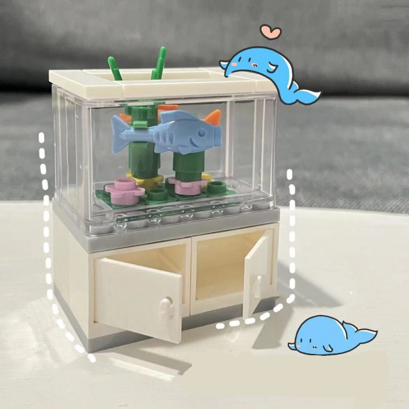 Stadsvrienden Aquarium Bouwste - Aquarium Fish Small recensie en prijs