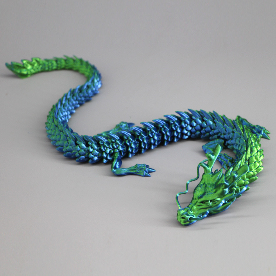 3D-geprinte verbonden draken o - Aquarium Fish Dragon recensie en prijs
