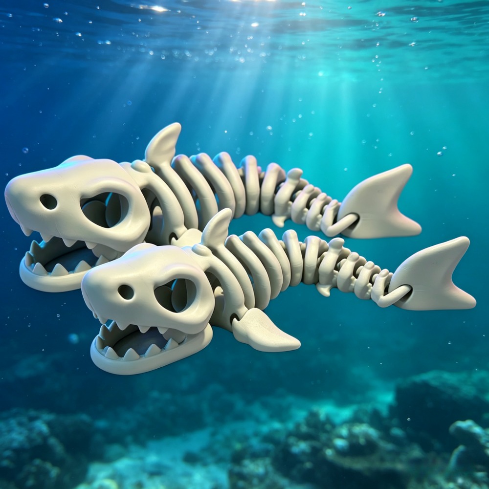 Haaienskelet Aquariumdecoratie - Aquarium Fish Shark recensie en prijs