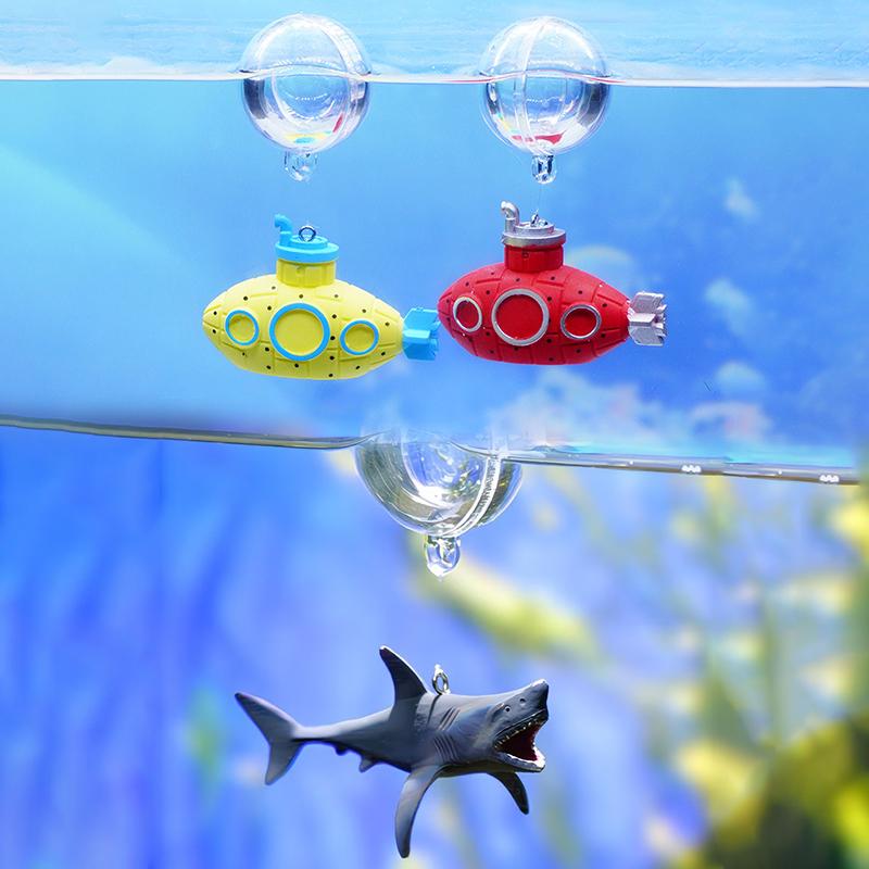 【CC】Drijvende haai-aquariumdec - Aquarium Fish Shark recensie en prijs