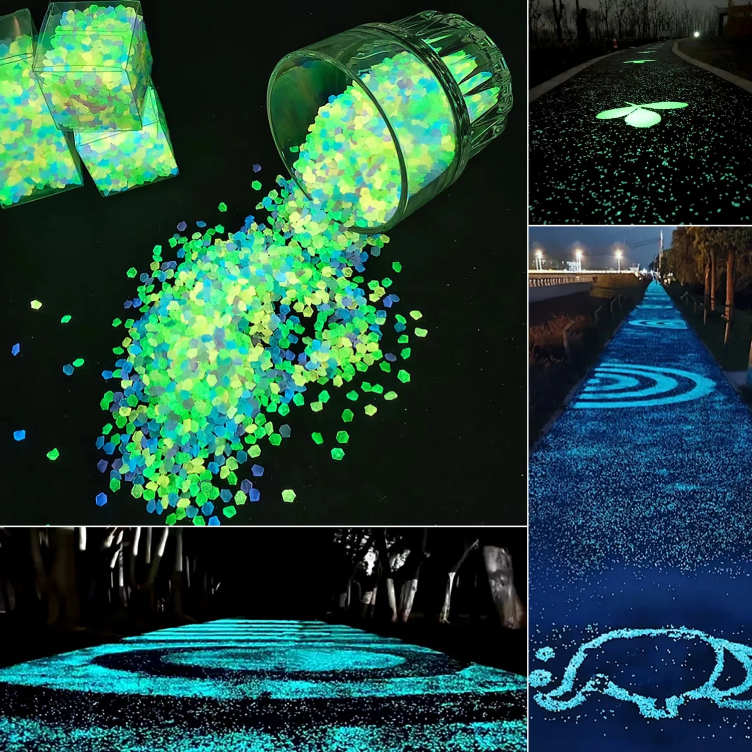 50 g/zak Decor Lichtgevende Za - Aquarium Fish Glow In The Dark recensie en prijs
