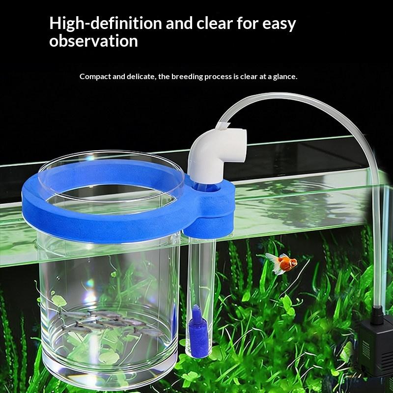 Transparante acryl viskweekbak - Box Fish In Aquarium recensie en prijs