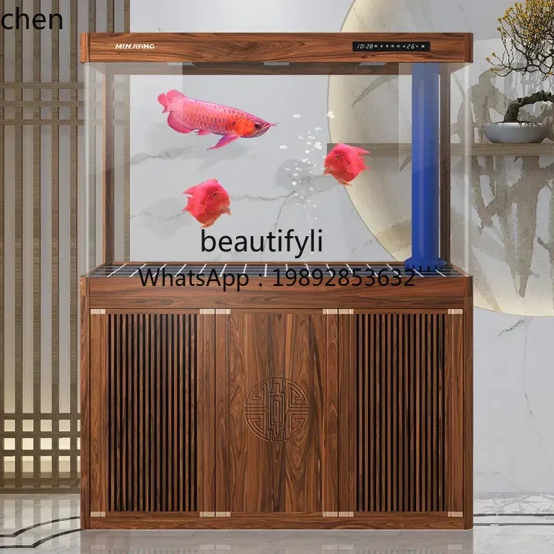 YFY woonkamer aquarium van vlo - Aquarium Fish Dragon recensie en prijs