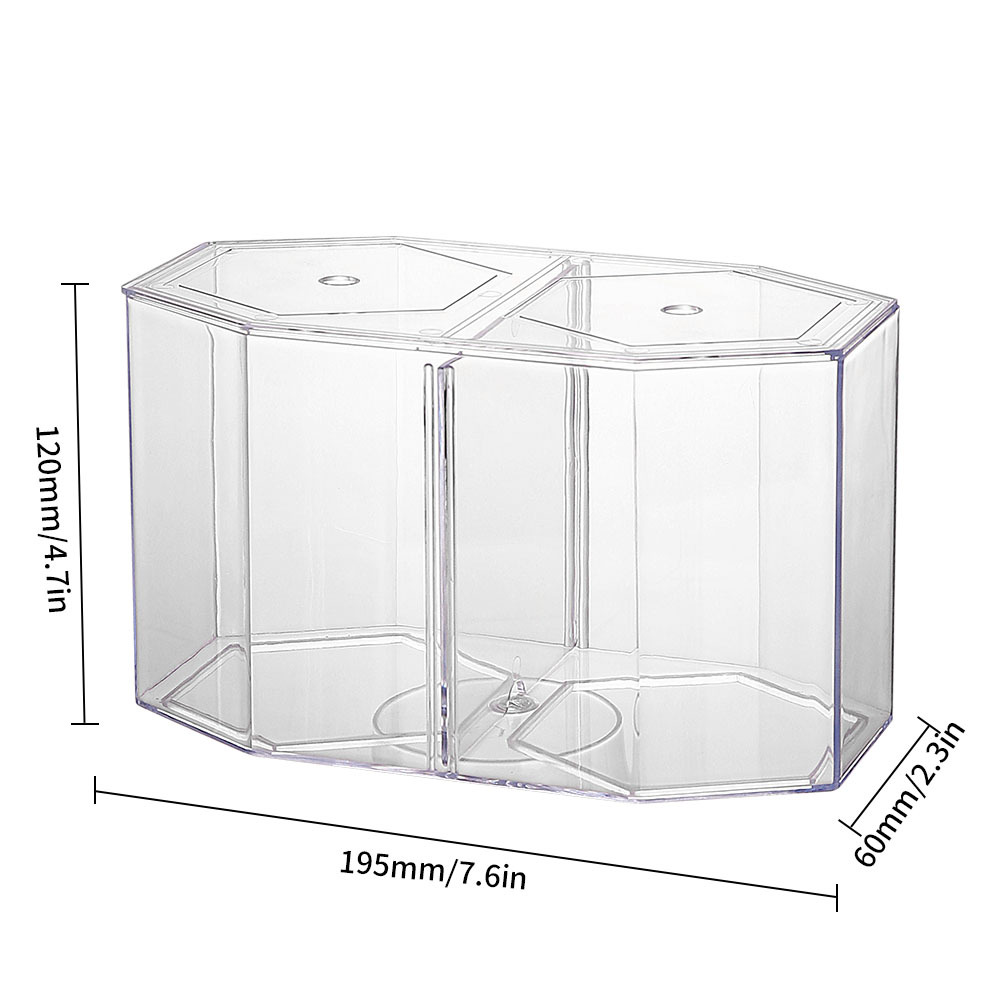 Acryl Twee Splits Guppy Aquari - Aquarium Fish Jar recensie en prijs