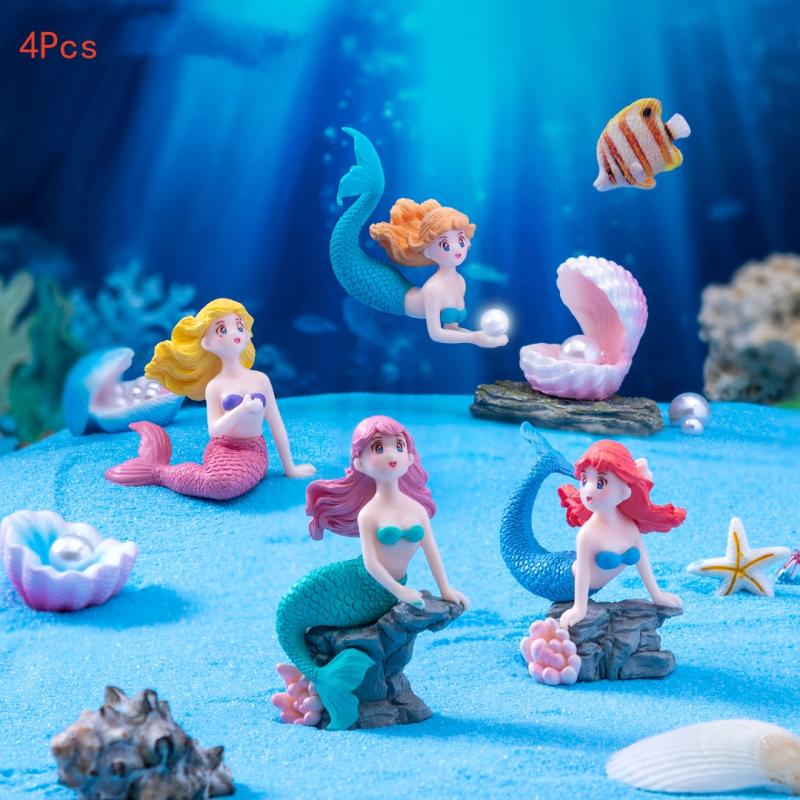 4 stuks plastic aquarium klein - Fish Toy In Aquarium recensie en prijs