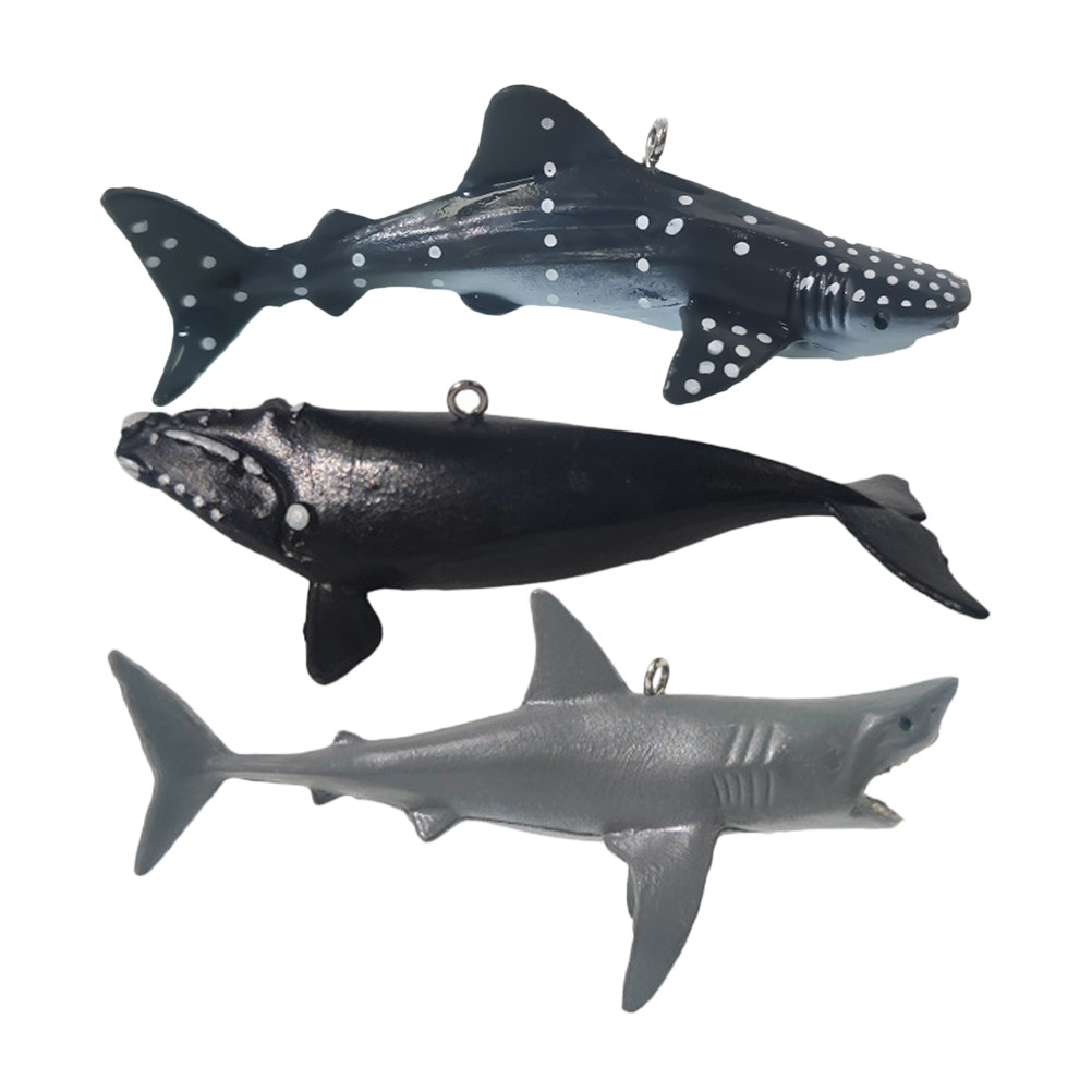 3 stuks levensechte drijvende  - Aquarium Fish Shark recensie en prijs