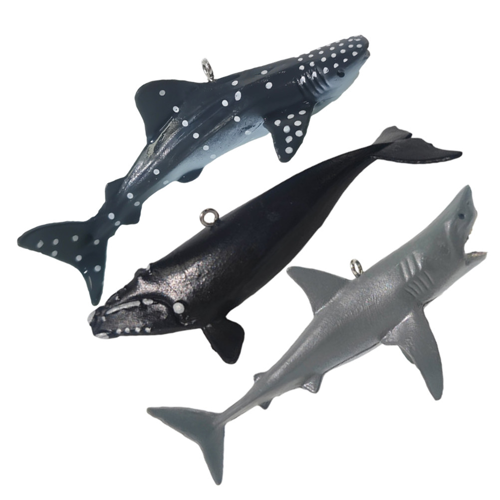 3 stuks levensechte drijvende  - Aquarium Fish Shark recensie en prijs