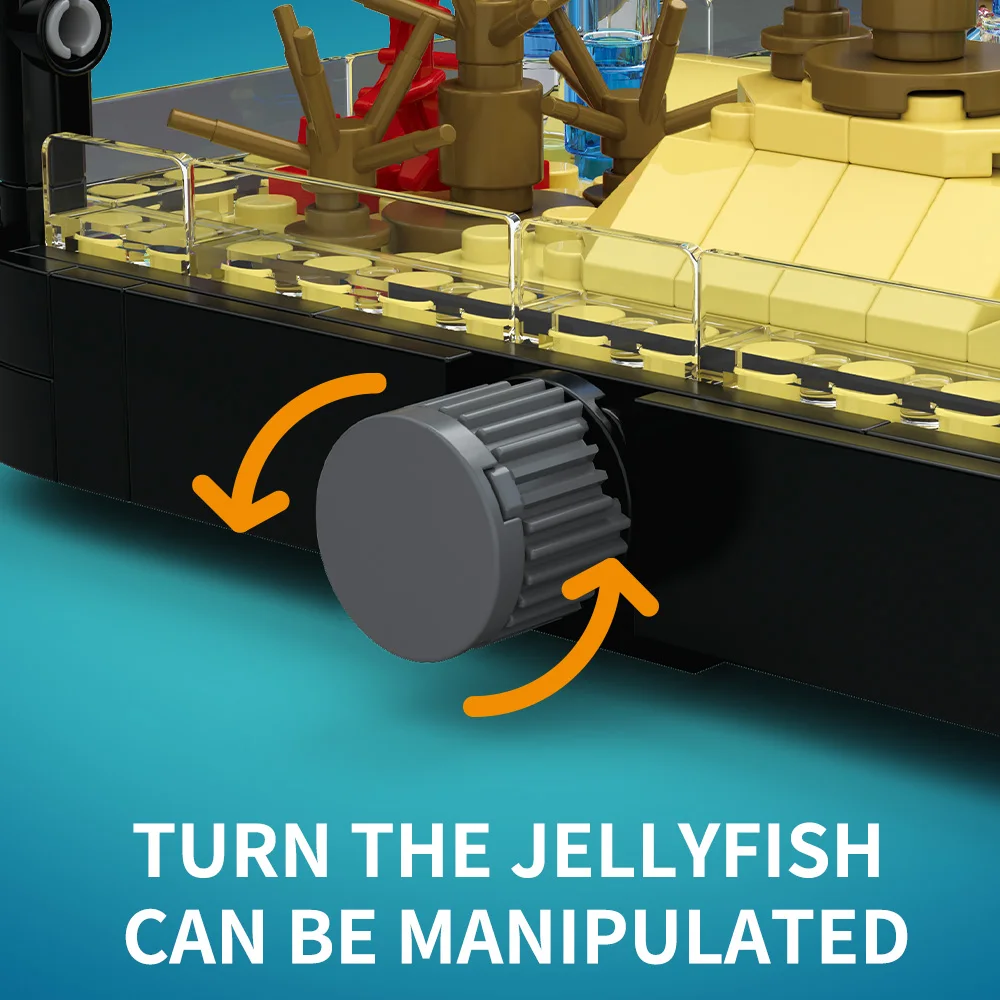 Aquarium bouwsteenset met lich - Fish Toy In Aquarium recensie en prijs