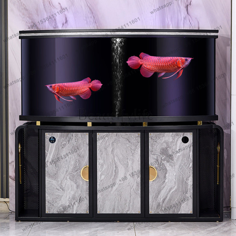 Nieuw aquarium woonkamer groot - Aquarium Fish Dragon recensie en prijs