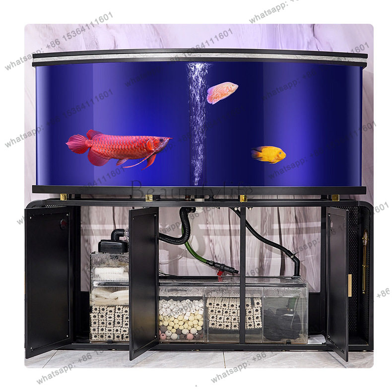 Nieuw aquarium woonkamer groot - Aquarium Fish Dragon recensie en prijs