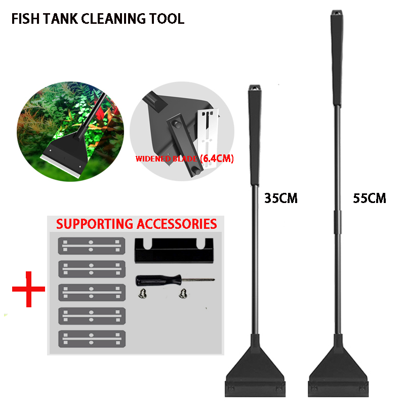 Aquariumreiniger Visbak Algenv - Algae Scraper Blade recensie en prijs