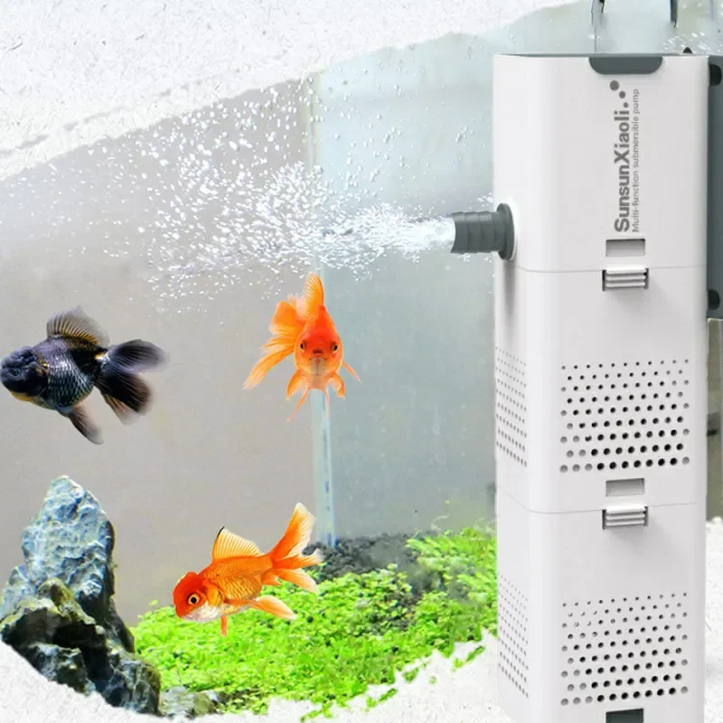 3-in-1 aquariumfilterpomp Aqua - Aquarium Fish Images recensie en prijs