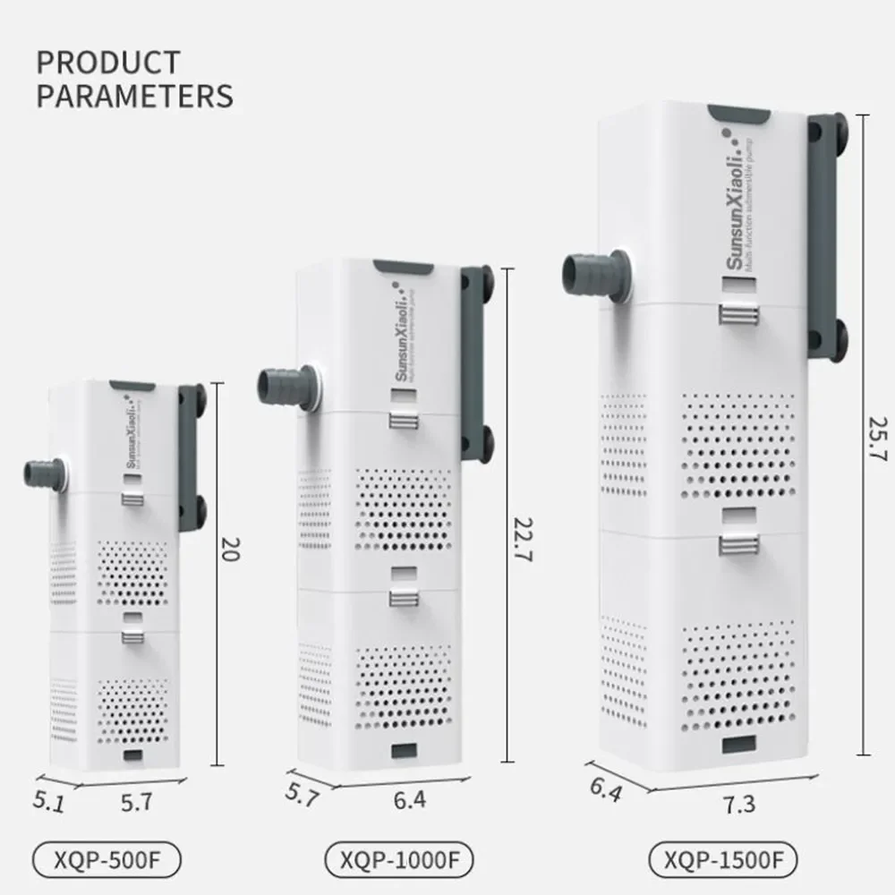 3-in-1 aquariumfilterpomp Aqua - Aquarium Fish Images recensie en prijs
